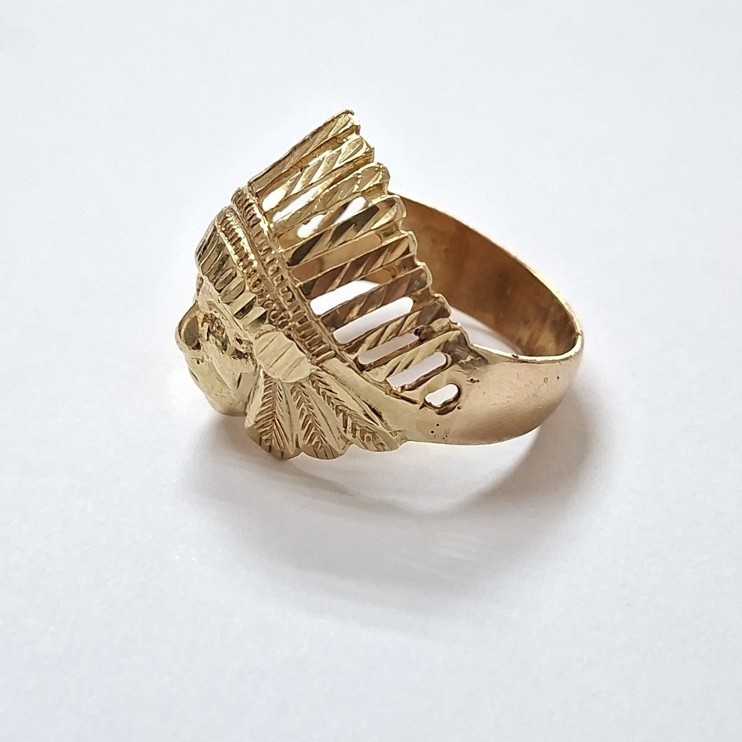 ANILLO ORO 10 K 9.4 GRMS (SEMINUEVO)