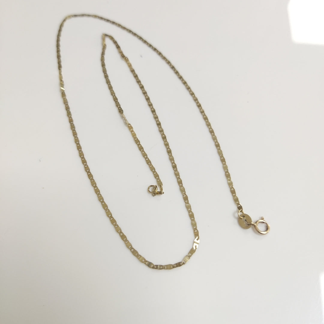 CADENA ORO 10 K 0,90 GRMS (SEMINUEVO)