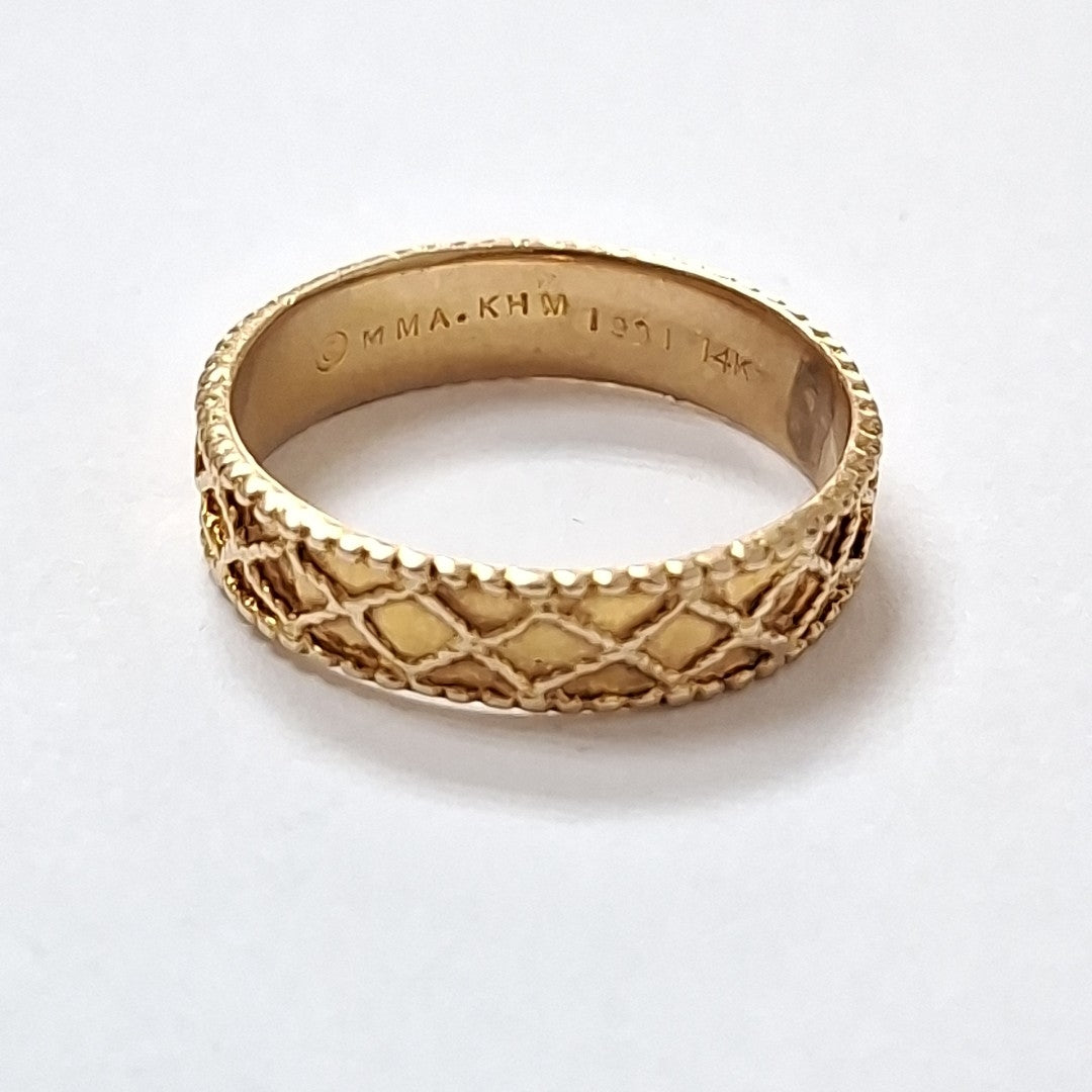 ARGOLLA ORO 14 K 4.1 GRMS (SEMINUEVO)