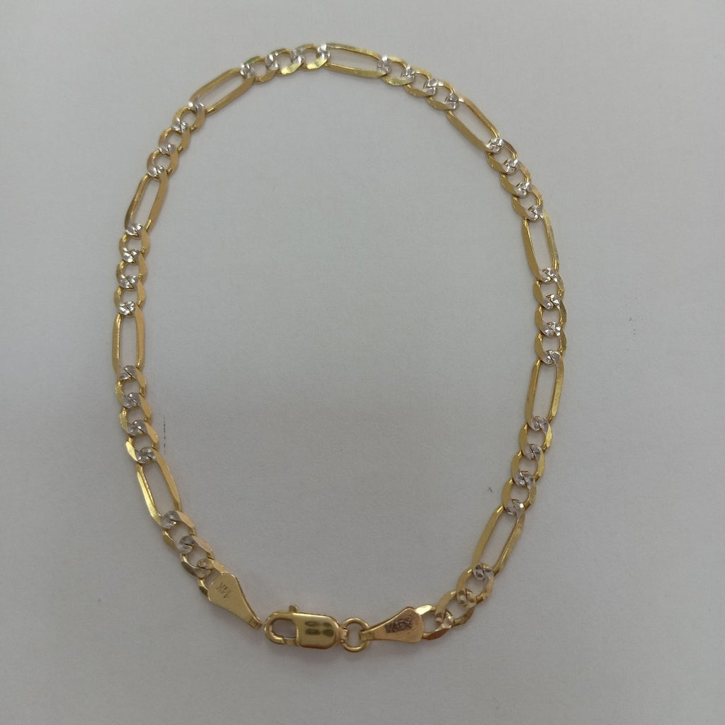 PULSERA 3X1 14K 21 CM 4.5 GR (NUEVO)