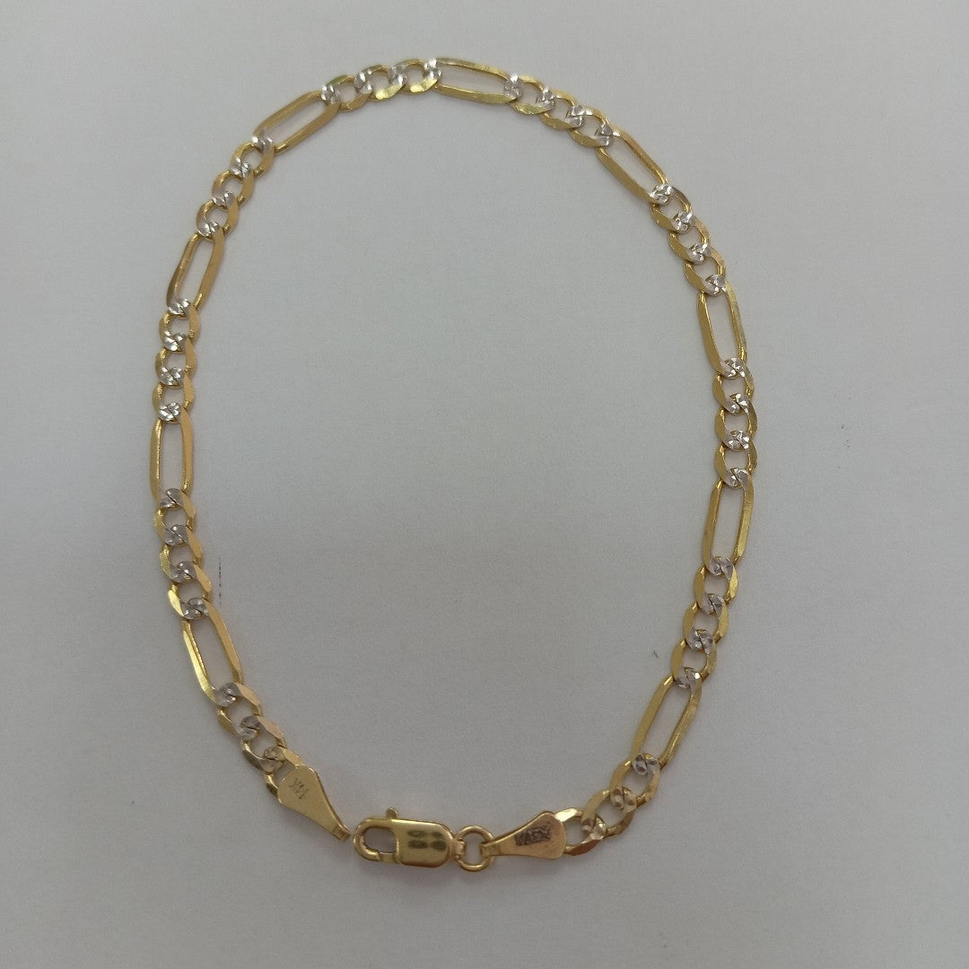 PULSERA 3X1 14K 21 CM 4.5 GR (NUEVO)