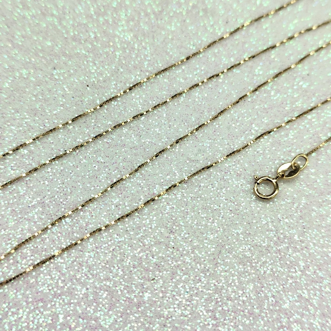 CADENA ORO 14 K 0,90 GRMS (SEMINUEVO)