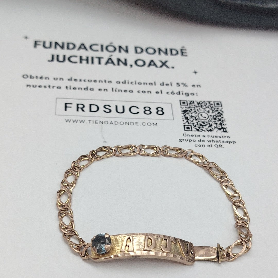 ESCLAVA ORO 10 K 5.3 GRMS (SEMINUEVO)