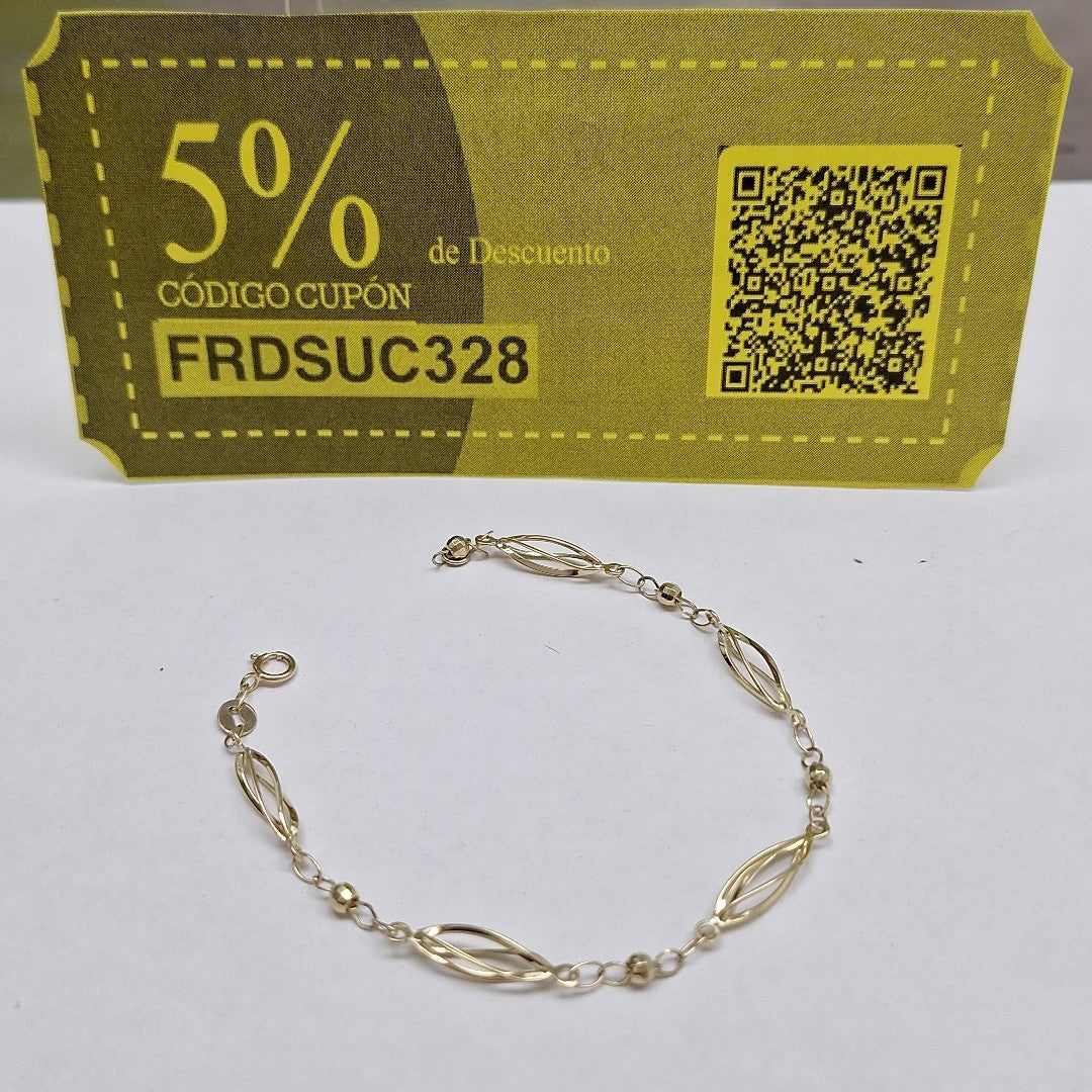 PULSERA ESPECIAL 14K 18 CM 2.1 GR (NUEVO)