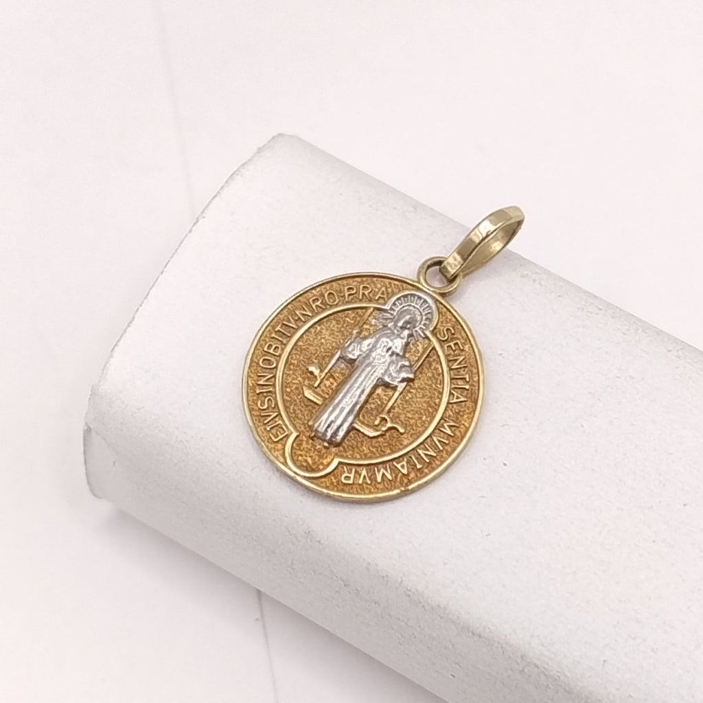 MEDALLA RELIGIOSA ORO 10 K 1.3 GRMS (SEMINUEVO)