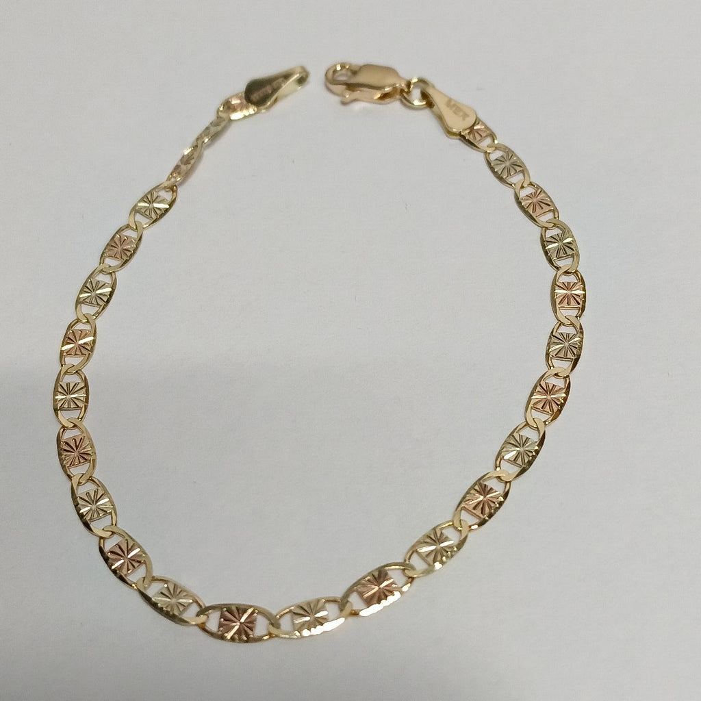 PULSERA GUCHI 14K 18 CM 2.9 GR (NUEVO)