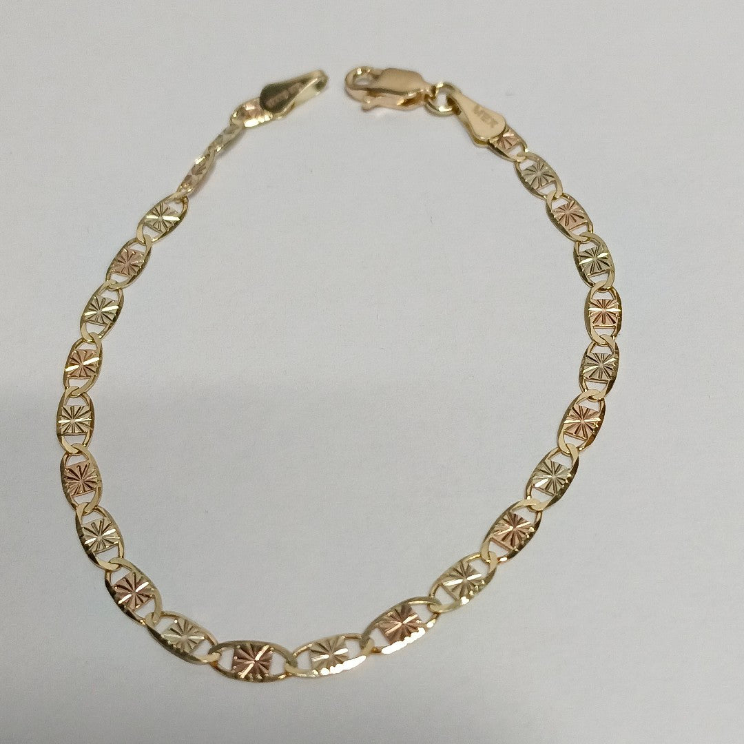 PULSERA GUCHI 14K 18 CM 2.9 GR (NUEVO)