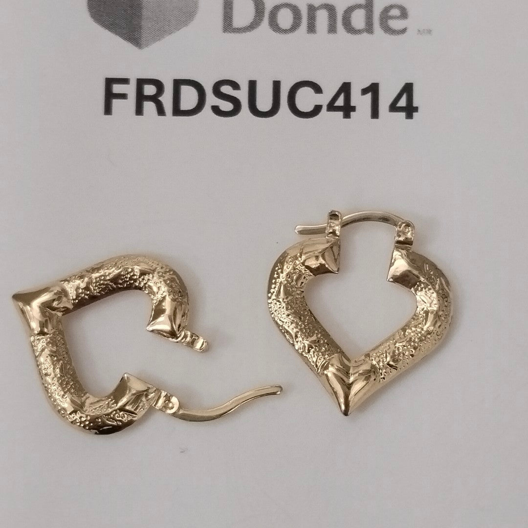 ARETES ARRACADAS 14K 1.8 GR (NUEVO)