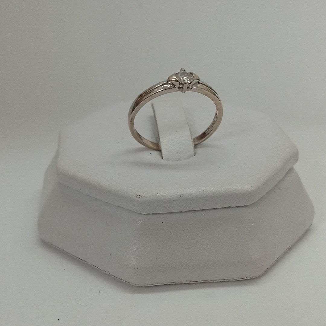 ANILLITO ORO BLANCO 14 K 1.7 GRMS (SEMINUEVO)