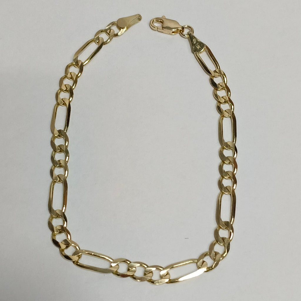 PULSERA 3X1 14K 21 CM 6.5 GR (NUEVO)