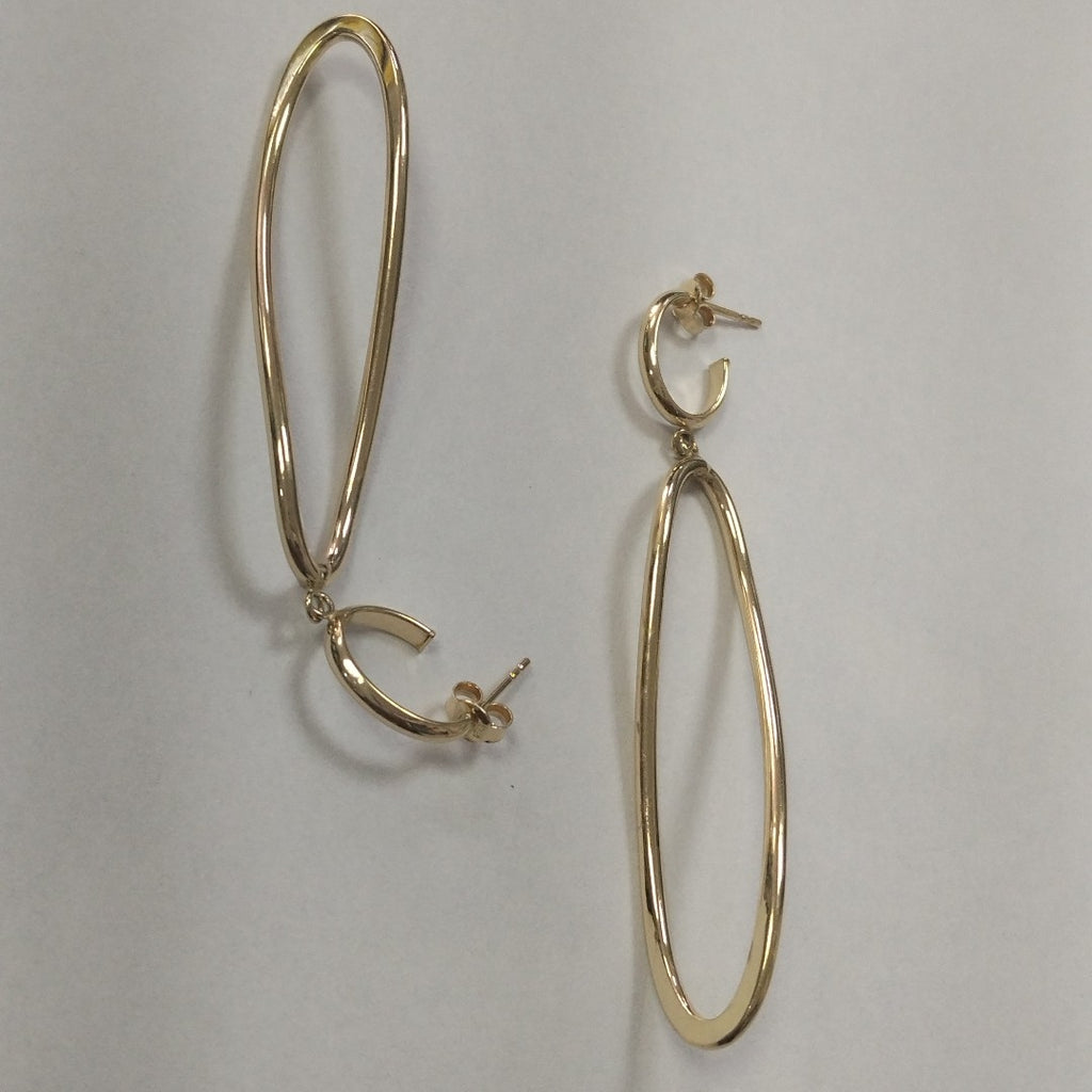ARETES PAR ORO 10 K 2.3 GRMS (SEMINUEVO)