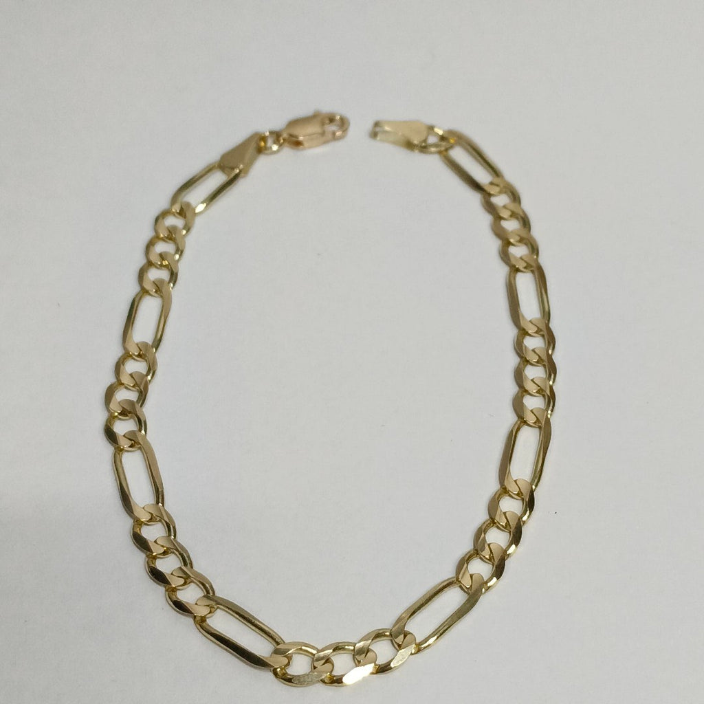 PULSERA 3X1 14K 21 CM 6.5 GR (NUEVO)