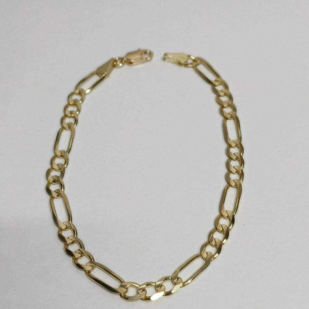 PULSERA 3X1 14K 21 CM 6.5 GR (NUEVO)