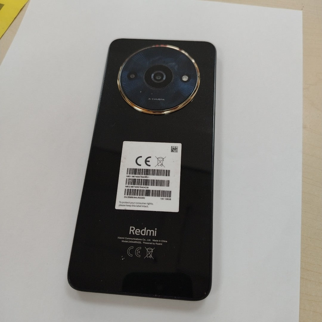 CELULAR XIAOMI REDMI A3X 24044RN32L (2024) 128 GB 4 GB RAM (SEMINUEVO)