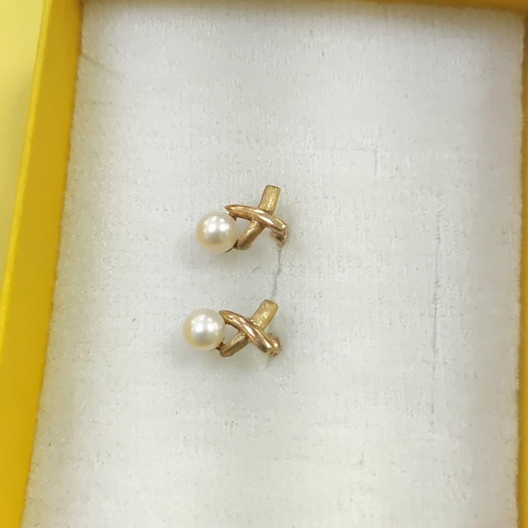 BROQUELES PAR ORO 14 K 1.5 GRMS (SEMINUEVO)