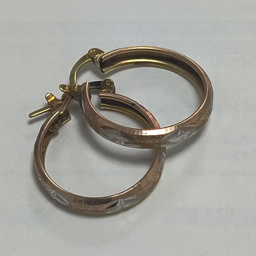 ARETES PAR ORO 14 K 2.2 GRMS (SEMINUEVO)