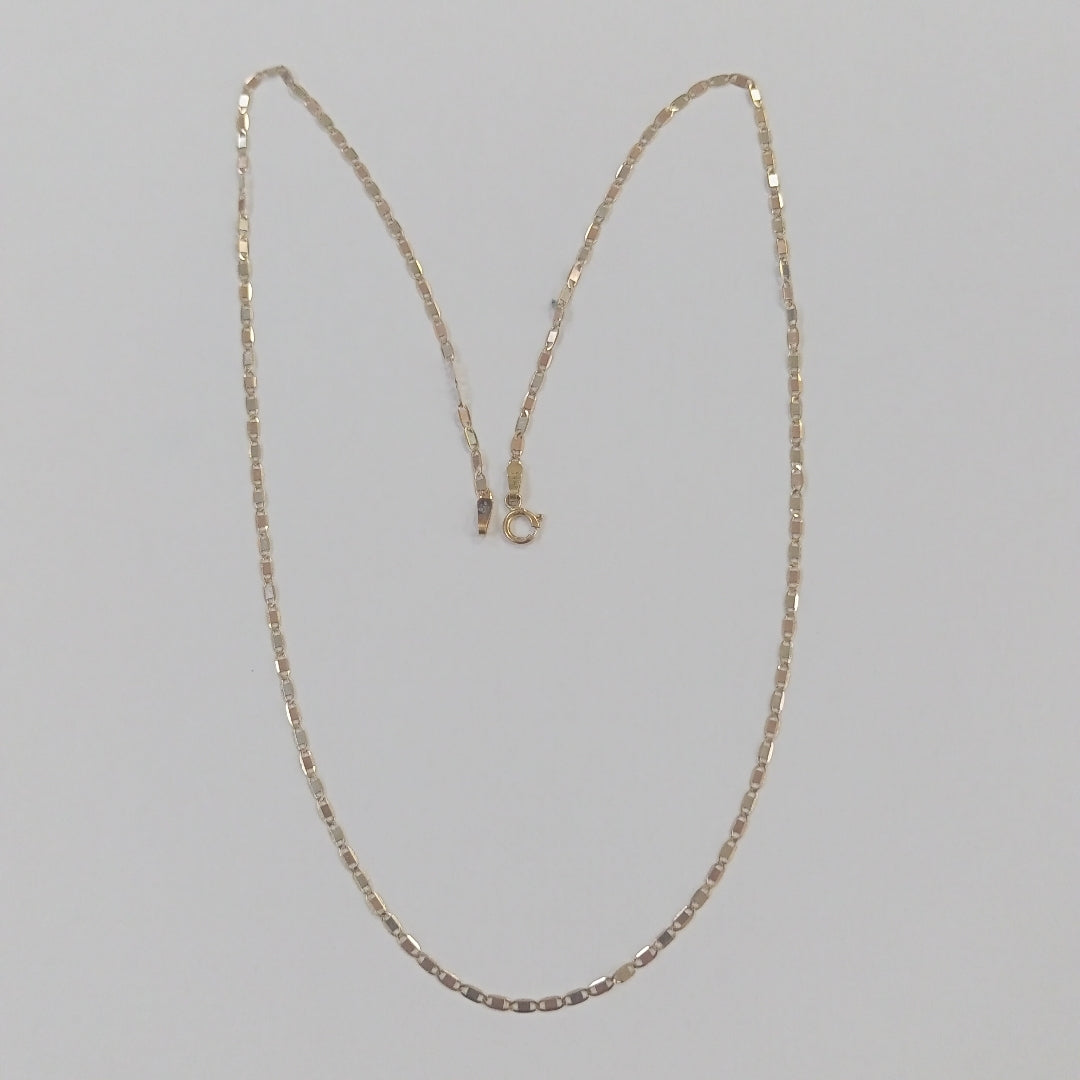 CADENA ORO 14 K 1.2 GRMS (SEMINUEVO)