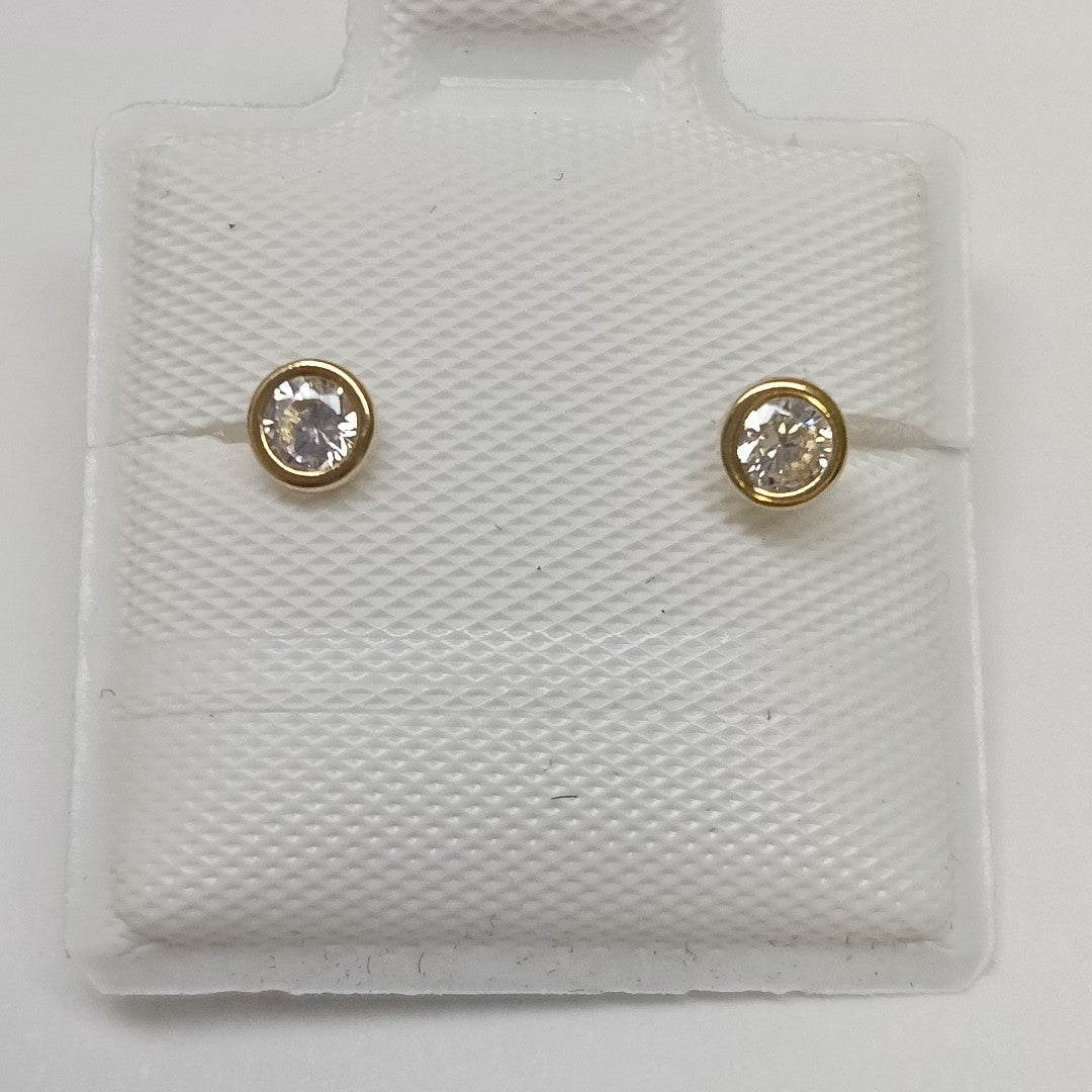 BROQUELES BROQUEL C CIRCONIA 14K 0.1501 GR (NUEVO)