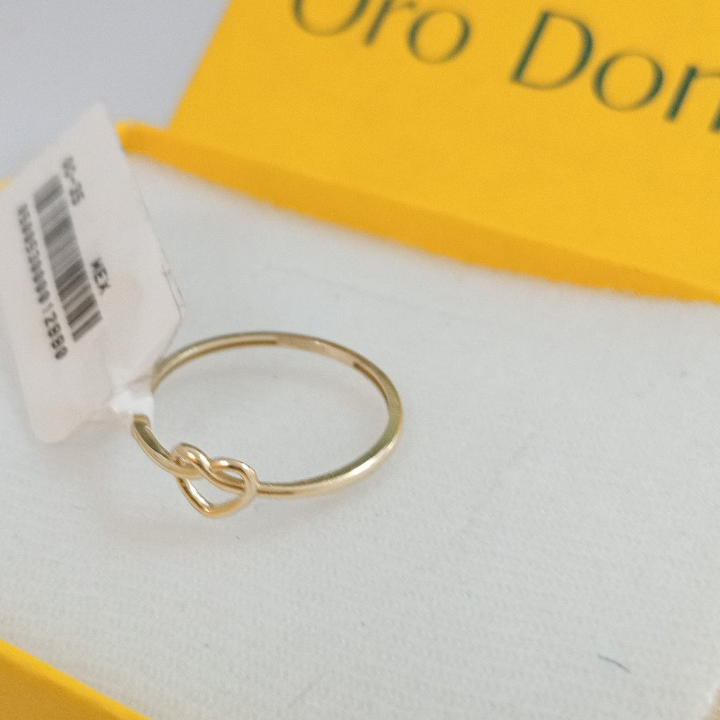 ANILLOS ANILLITO FIG CORAZON 10K TALLA 7 0.8 GR (NUEVO)