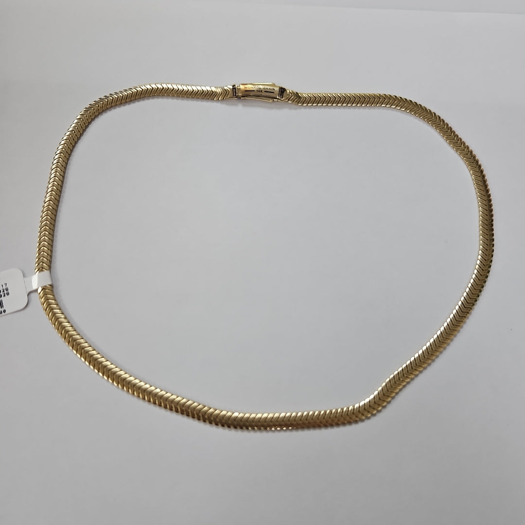 GARGANTILLA ORO 14 K 11,70 GRMS (SEMINUEVO)