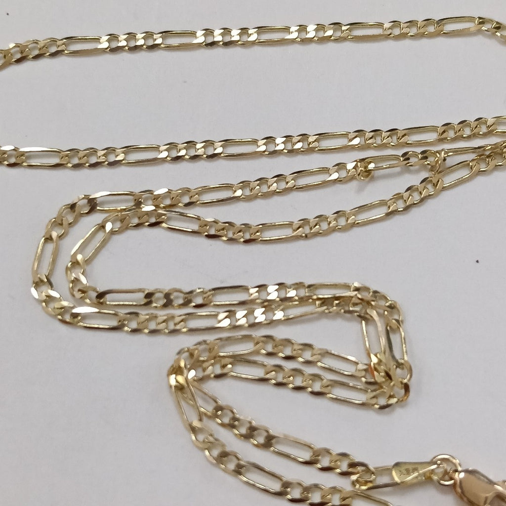 CADENA 3X1 14K 55 CM 5 GR (NUEVO)