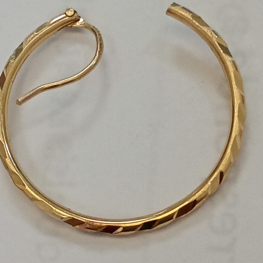 ARRACADAS PAR ORO 14 K 2.2 GRMS (SEMINUEVO)