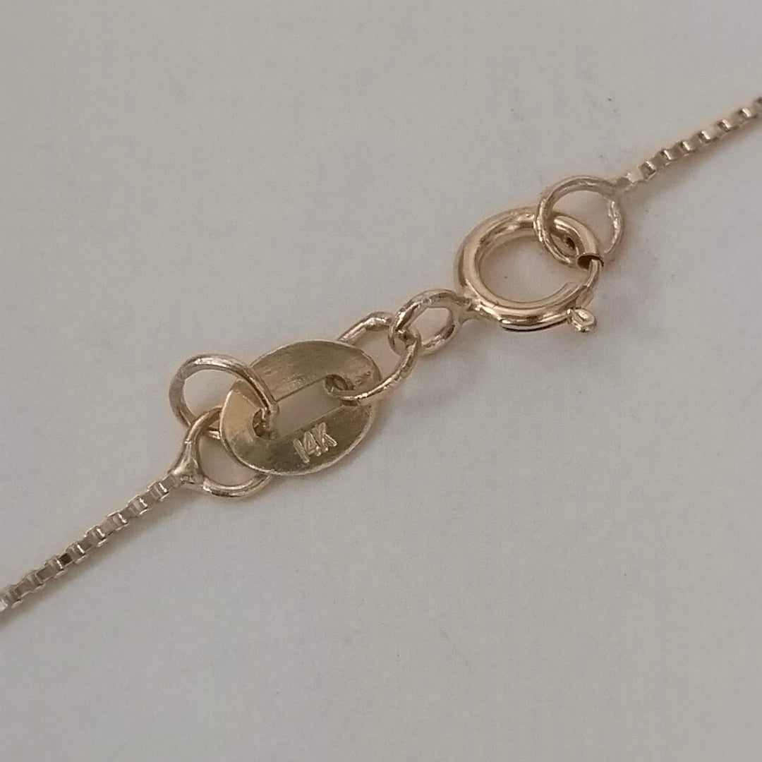 CADENA VENECIANO 14K 55 CM 1.7 GR (NUEVO)