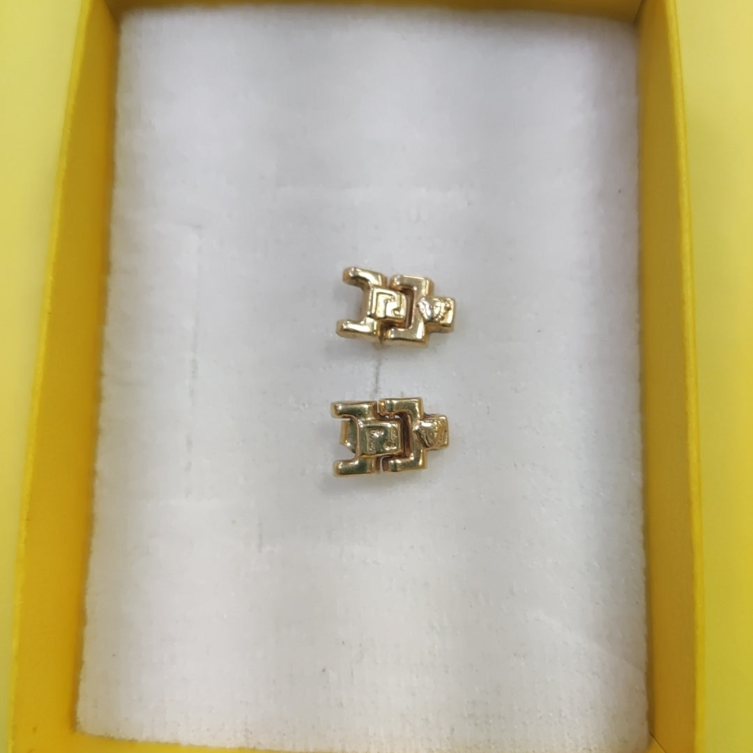ARETES PAR ORO 14 K 1.6 GRMS (SEMINUEVO)