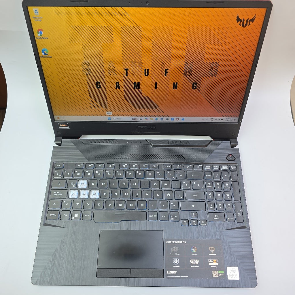 LAPTOP ASUS TUF GAMING F15 FX506LH-HN082W (2022) 512 GB SSD 8 GB RAM (SEMINUEVO)
