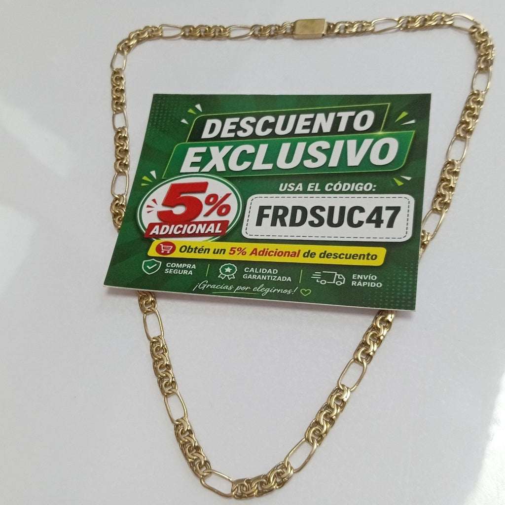 CADENA ORO 8 K 16.5 GRMS (SEMINUEVO)