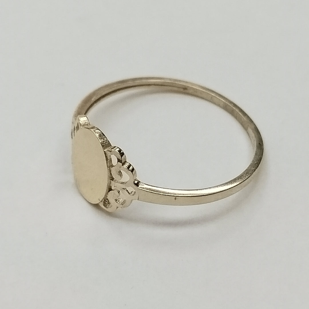 ANILLOS ANILLITO 10K TALLA 8 1 GR (NUEVO)