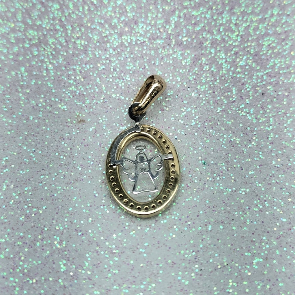 DIJE ORO COMBINADO 14 K 1,20 GRMS (SEMINUEVO)