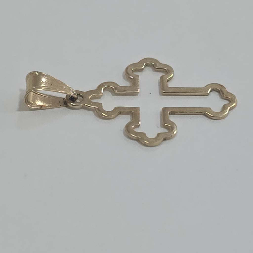 CRUZ, DIJE ORO 14 K 0.7 GRMS (SEMINUEVO)