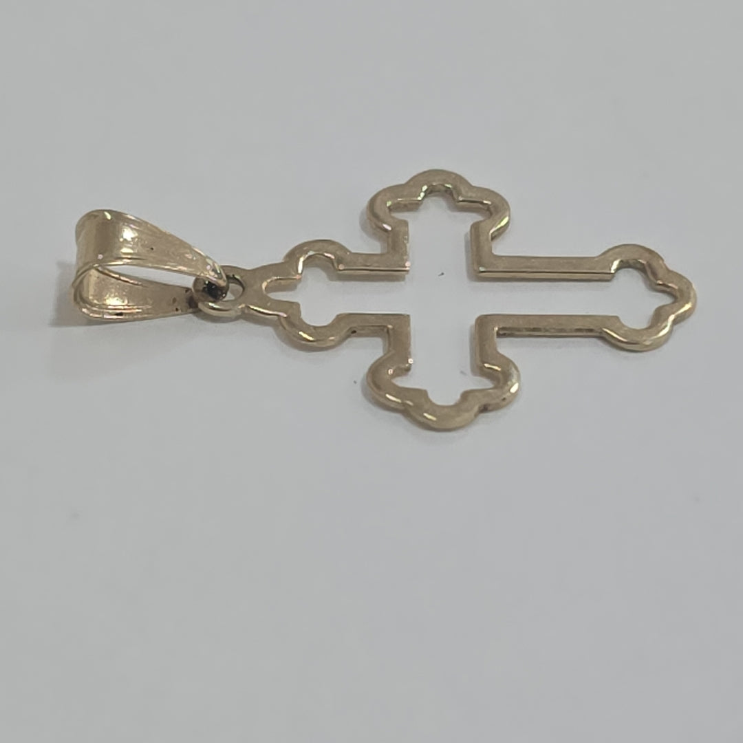 CRUZ, DIJE ORO 14 K 0.7 GRMS (SEMINUEVO)