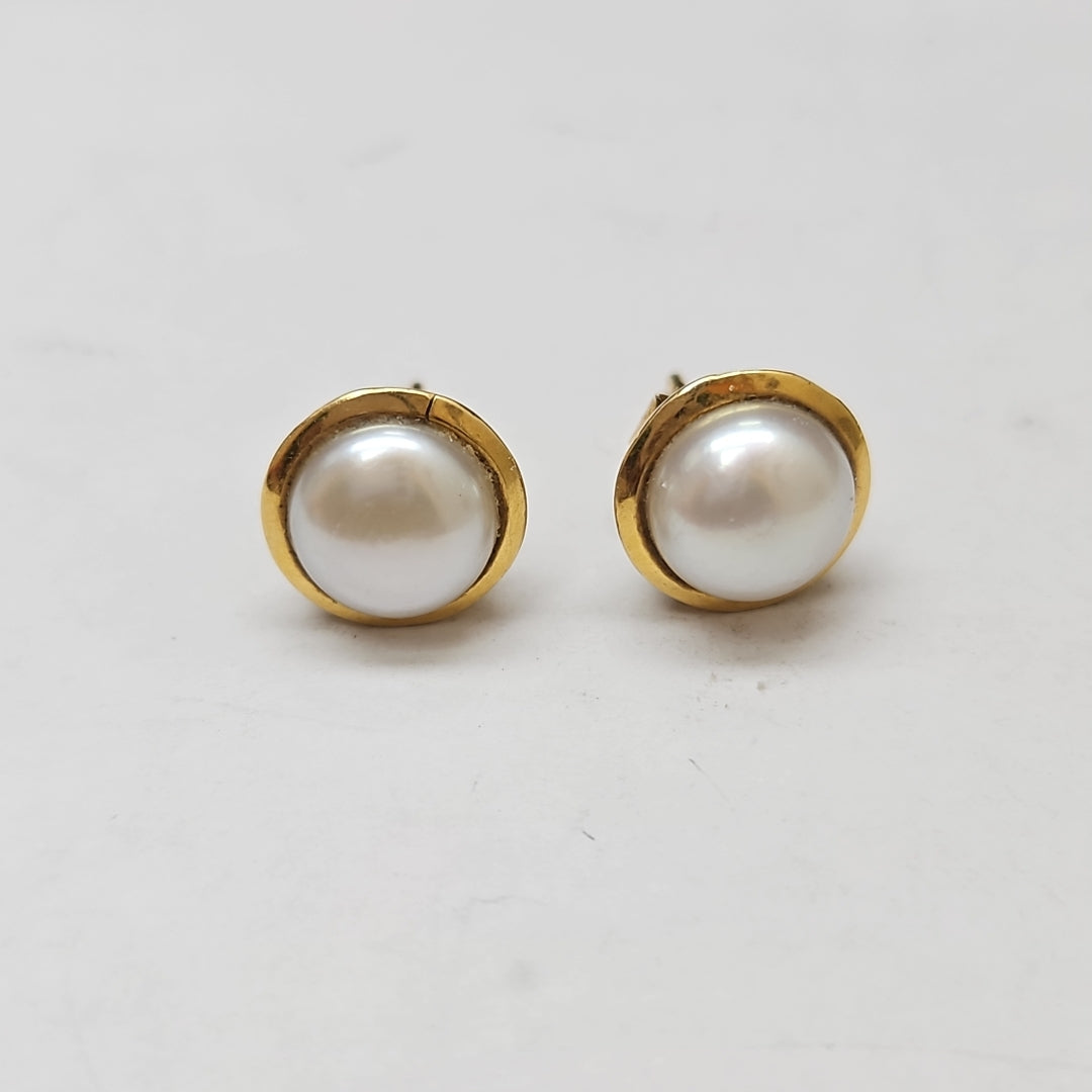 BROQUELES PAR ORO 14 K 3,80 GRMS (SEMINUEVO)