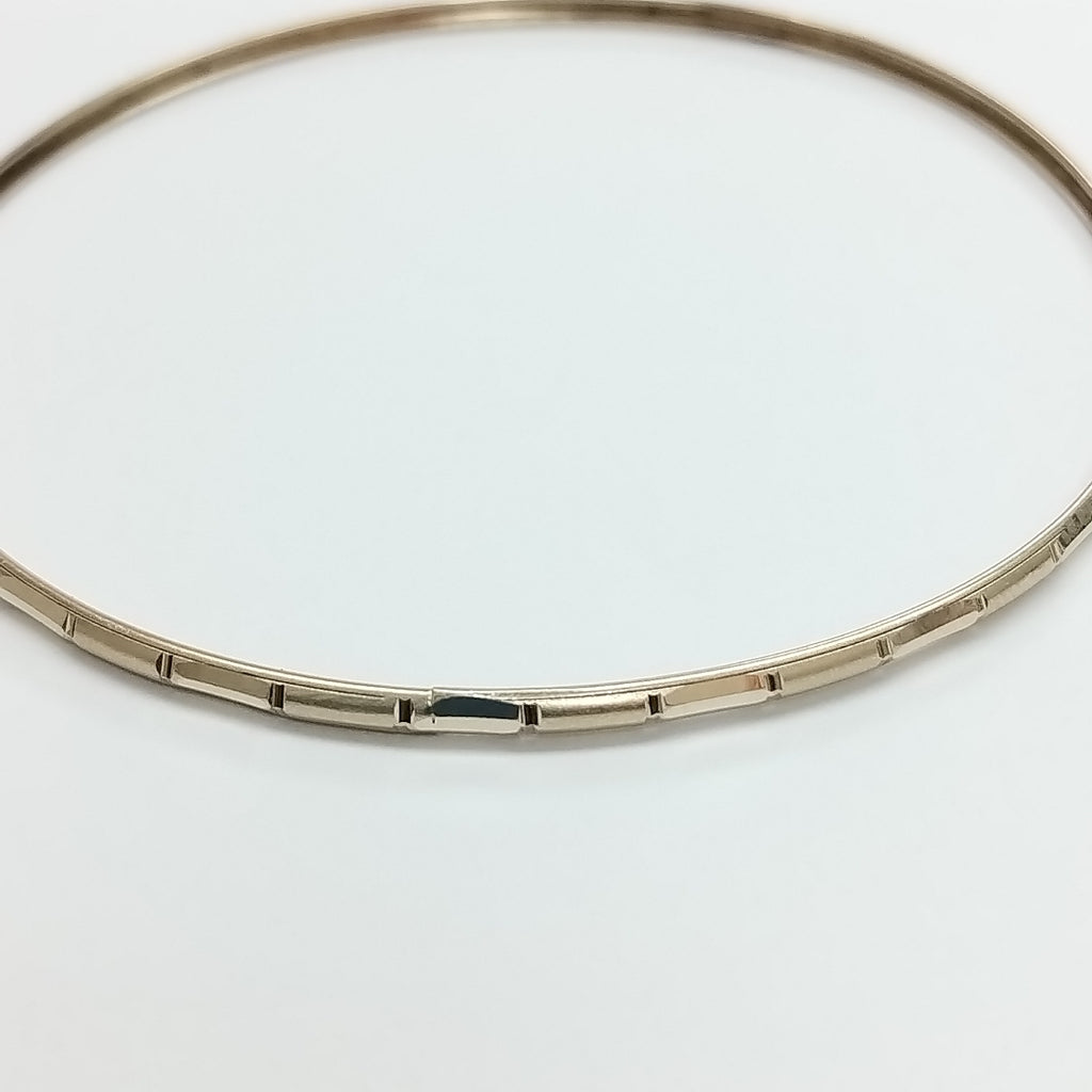 PULSERA RIGIDA ORO 10 K 3,00 GRMS (SEMINUEVO)