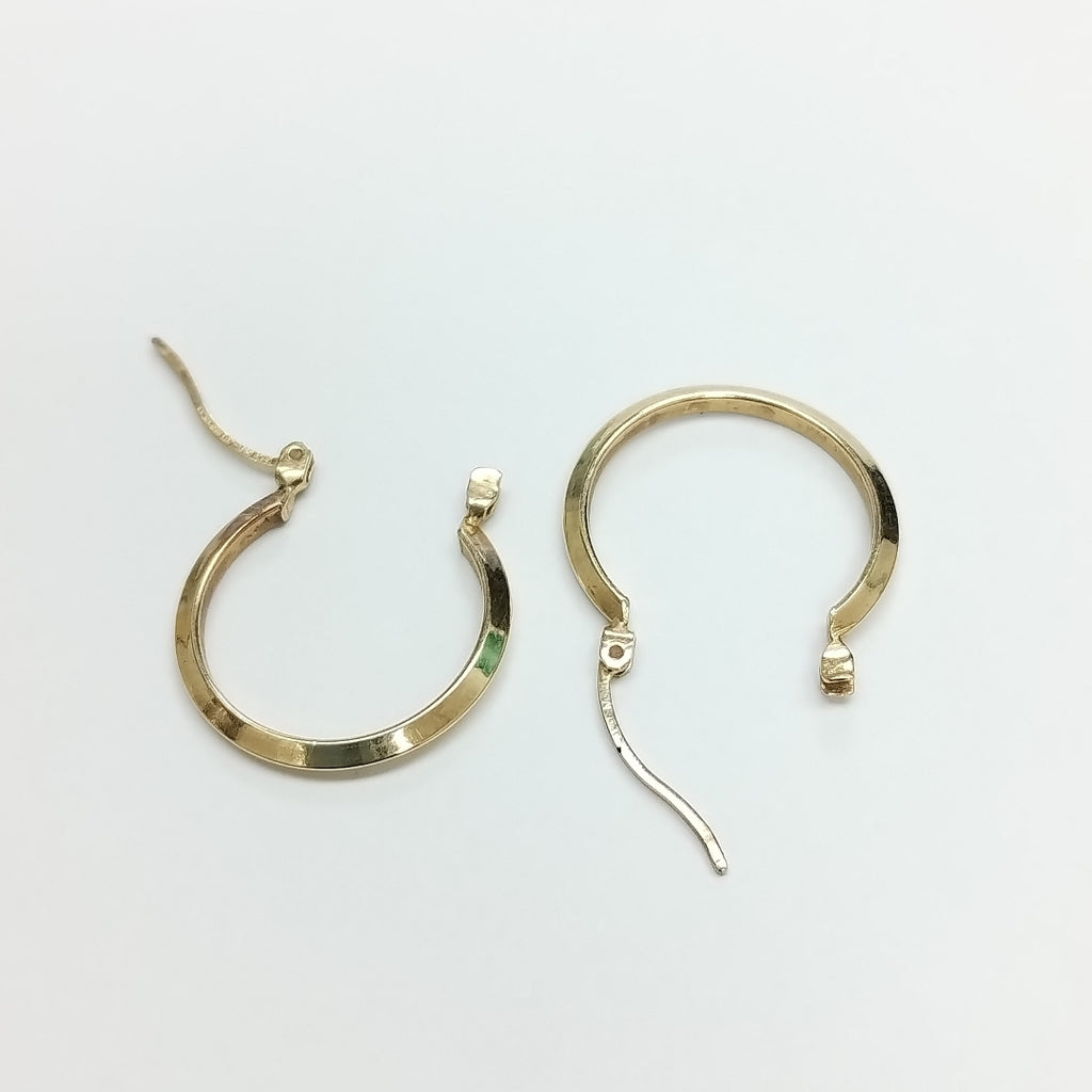 ARRACADAS PAR ORO 14 K 1,80 GRMS (SEMINUEVO)