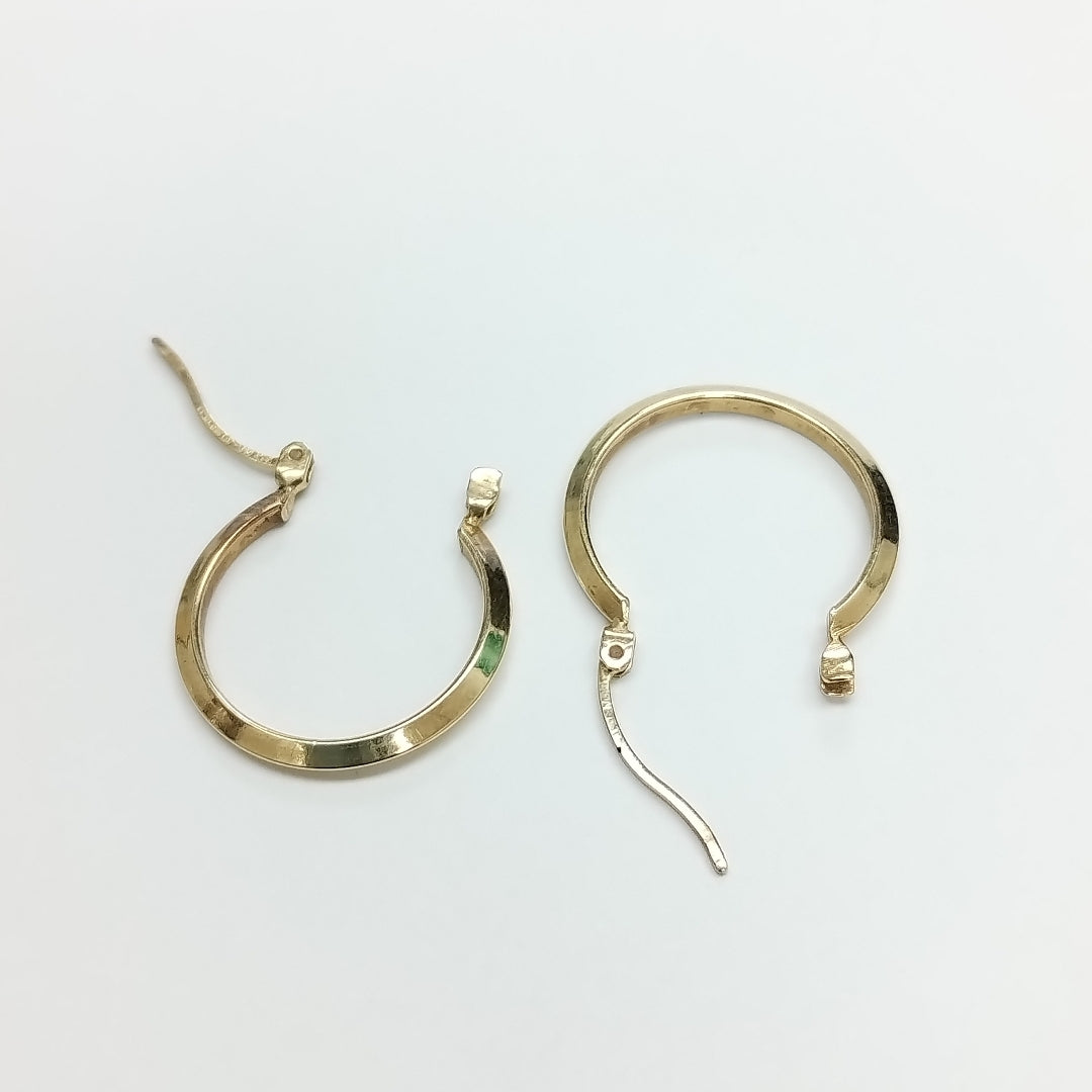 ARRACADAS PAR ORO 14 K 1,80 GRMS (SEMINUEVO)