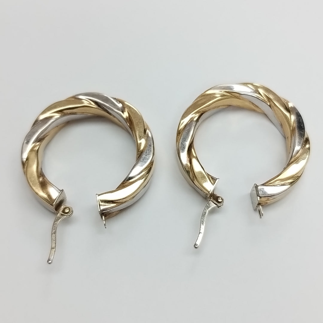 ARRACADAS PAR ORO 14 K 4,50 GRMS (SEMINUEVO)