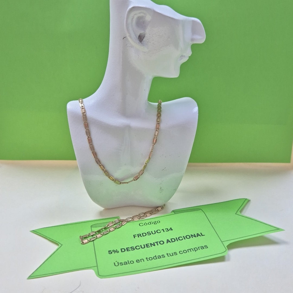 CADENA ORO 10 K 5.2 GRMS (SEMINUEVO)
