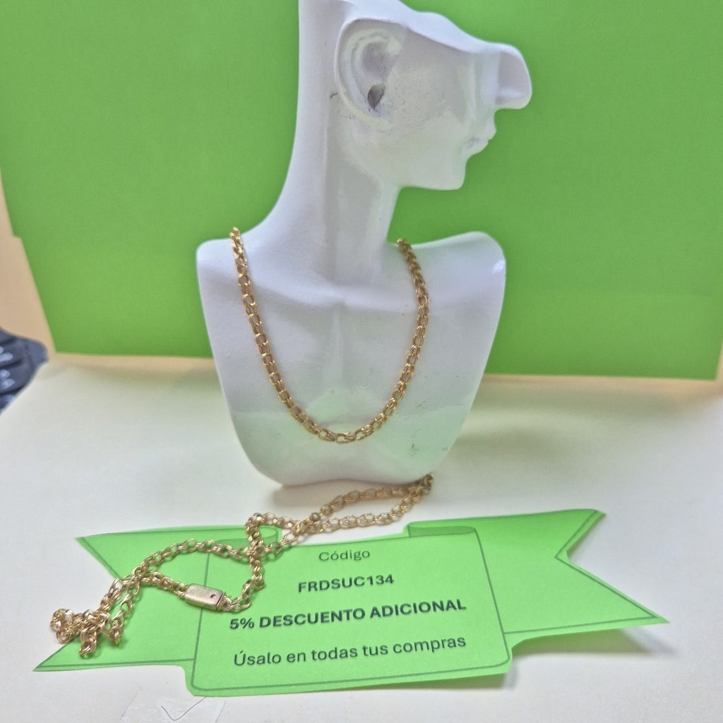 CADENA ORO 10 K 7.3 GRMS (SEMINUEVO)
