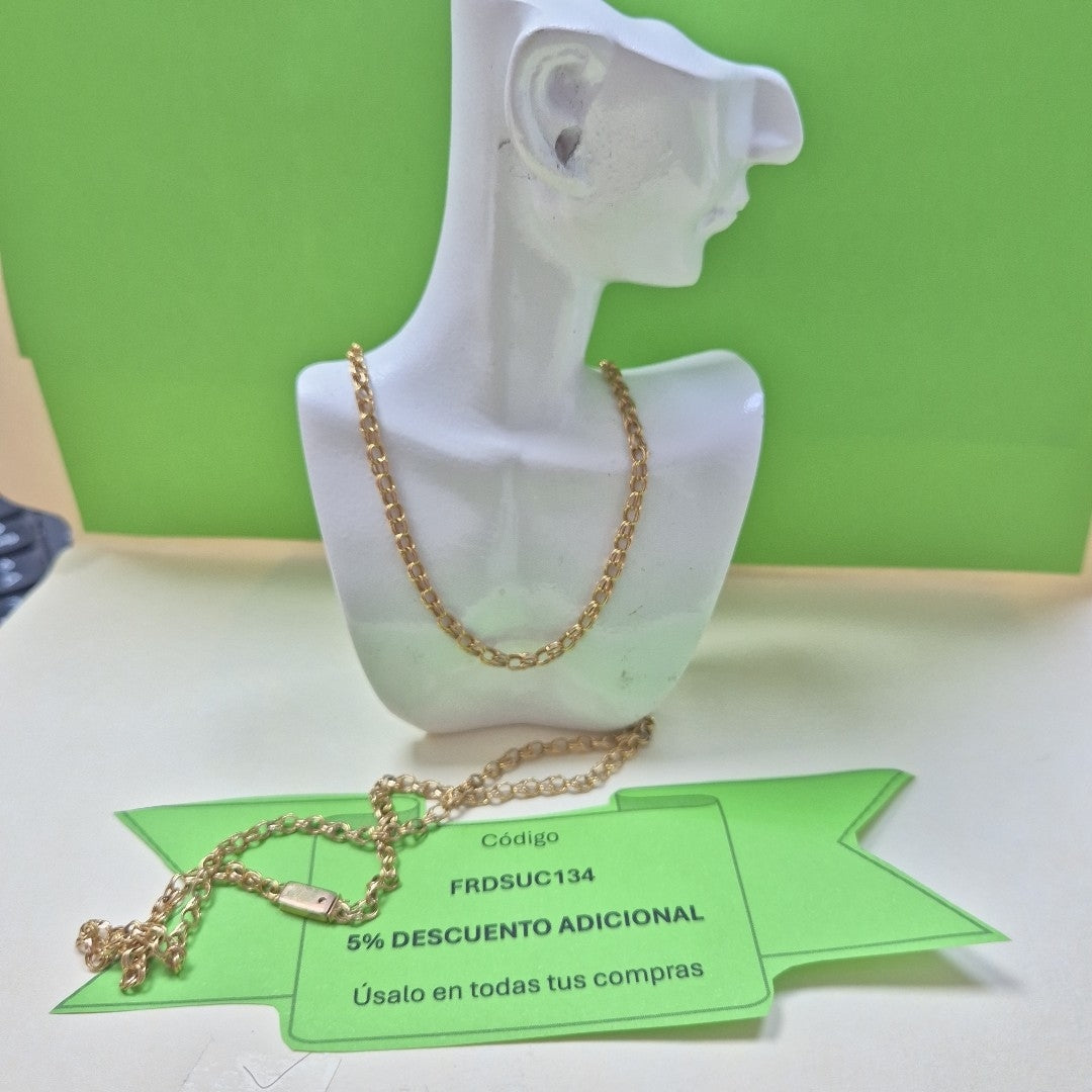 CADENA ORO 10 K 7.3 GRMS (SEMINUEVO)