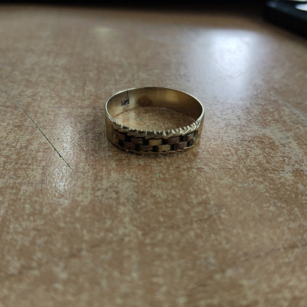 ANILLO ORO 14 K 3.8 GRMS (SEMINUEVO)