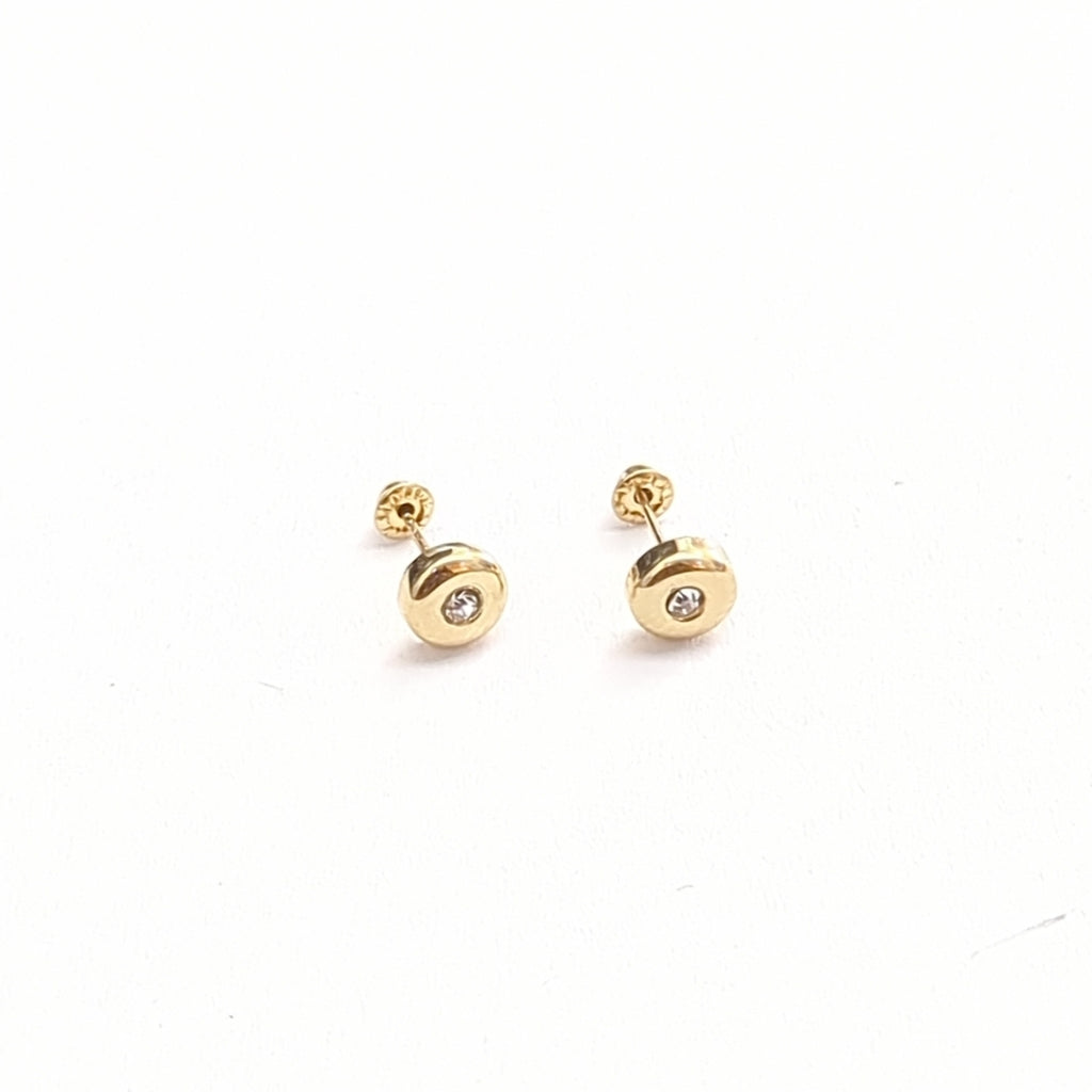 BROQUELES BROQUEL C CIRCONIA 14K 0.27 GR (NUEVO)