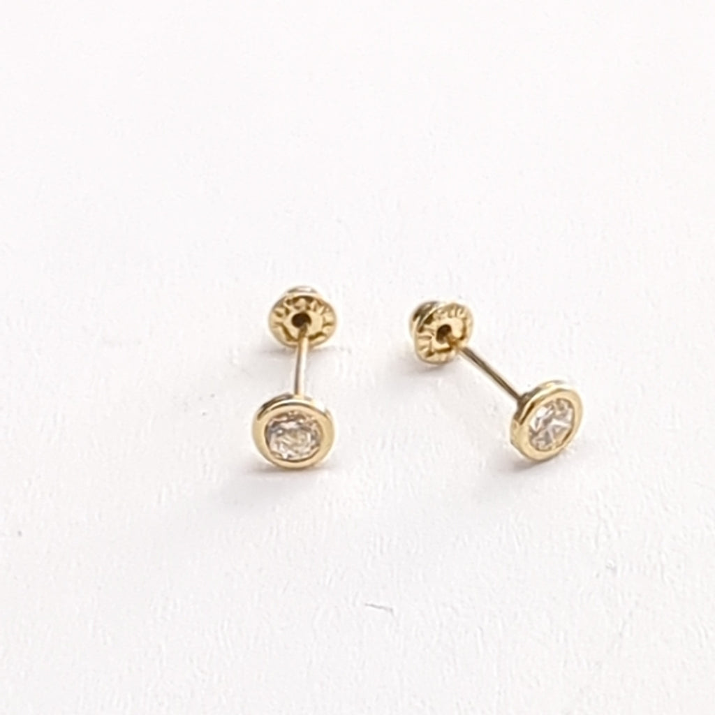 BROQUELES BROQUEL C CIRCONIA 14K 0.1501 GR (NUEVO)