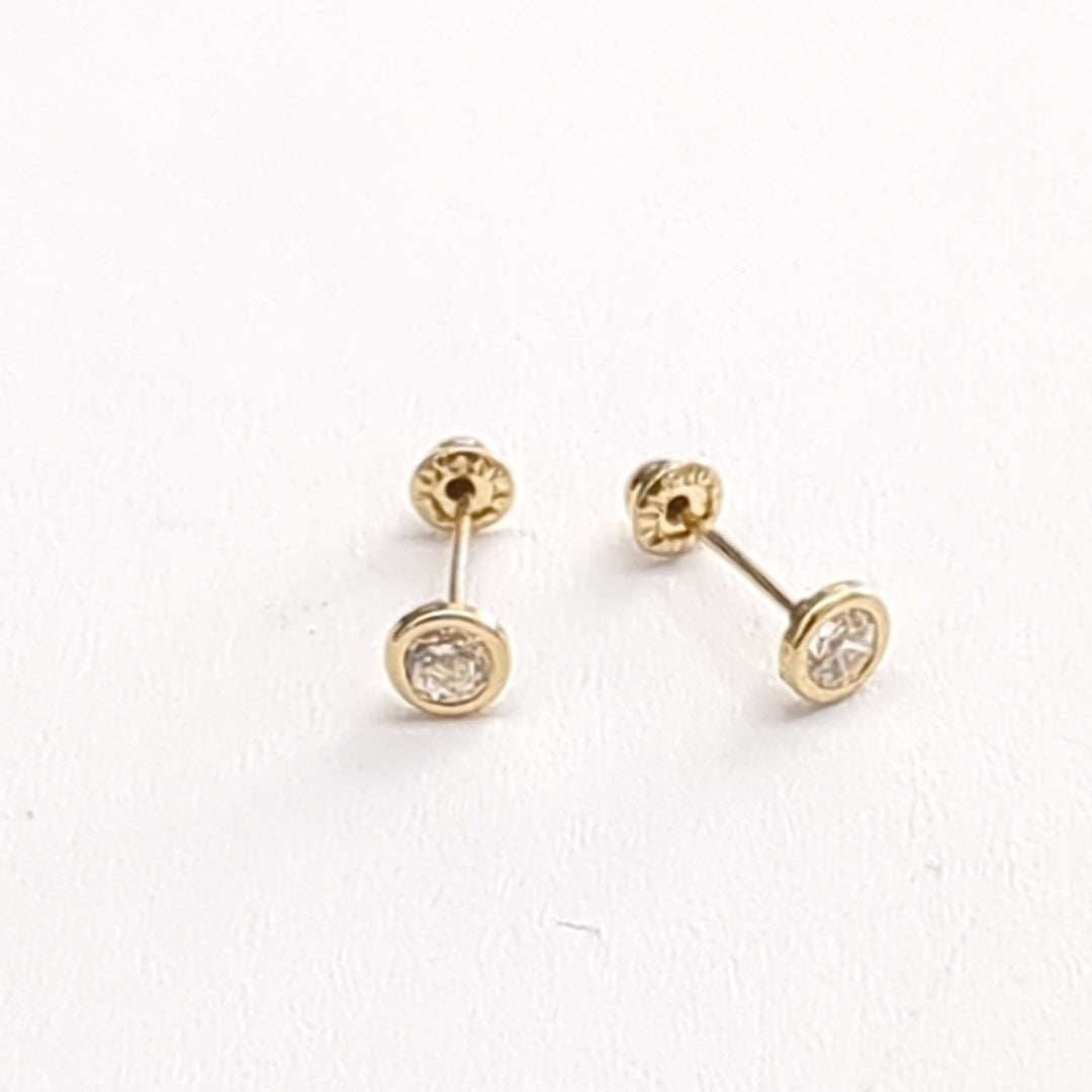 BROQUELES BROQUEL C CIRCONIA 14K 0.1501 GR (NUEVO)