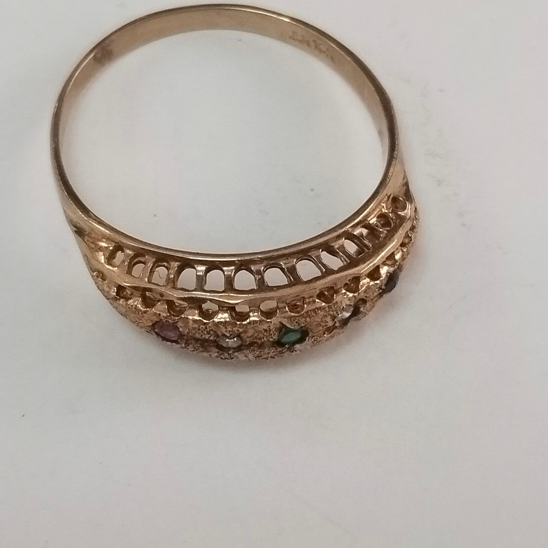 ANILLO ORO 10 K 1.8 GRMS (SEMINUEVO)
