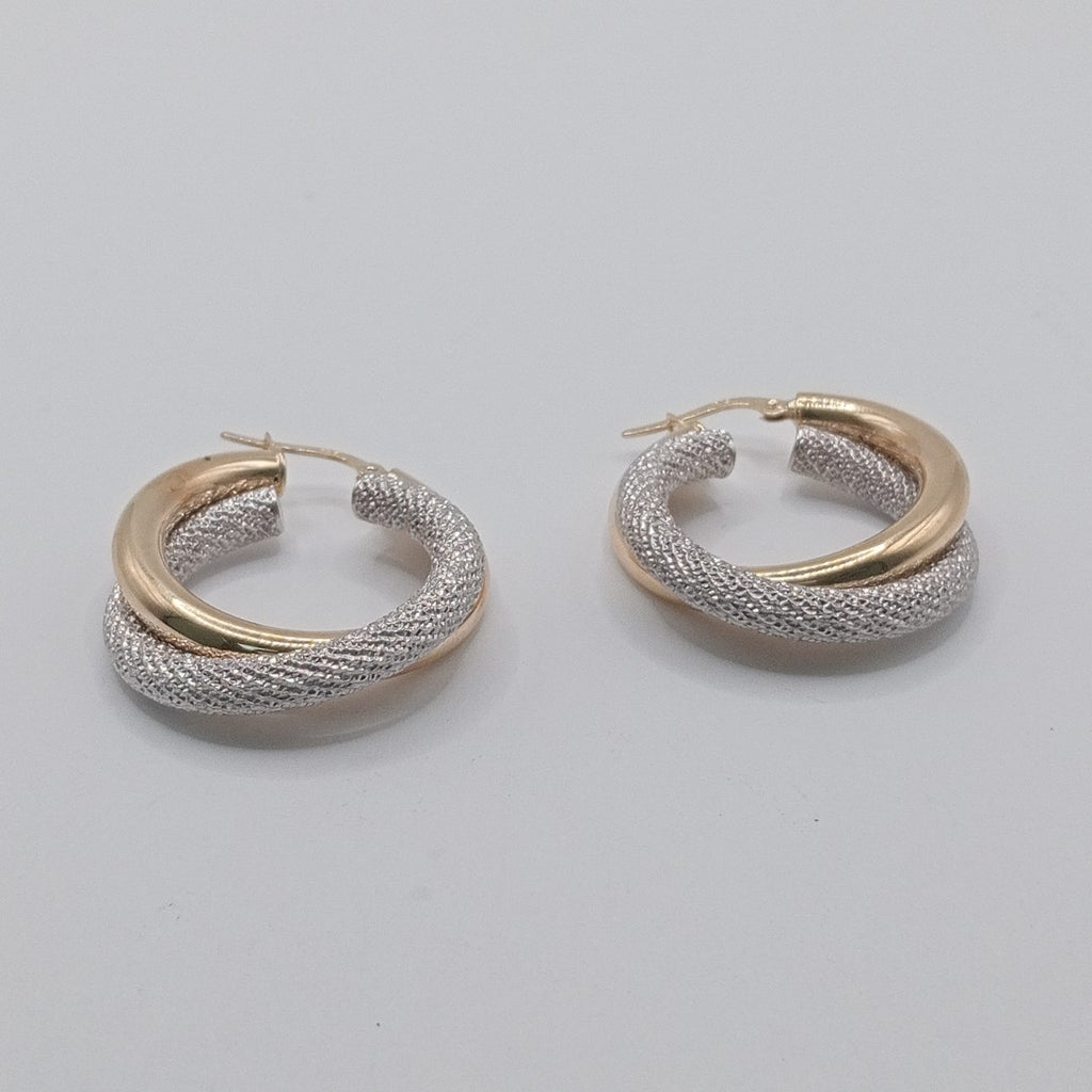 ARRACADAS PAR ORO COMBINADO 10 K 5.1 GRMS (SEMINUEVO)