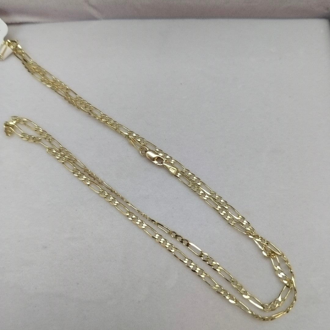 CADENA 3X1 14K 55 CM 4.9 GR (NUEVO)