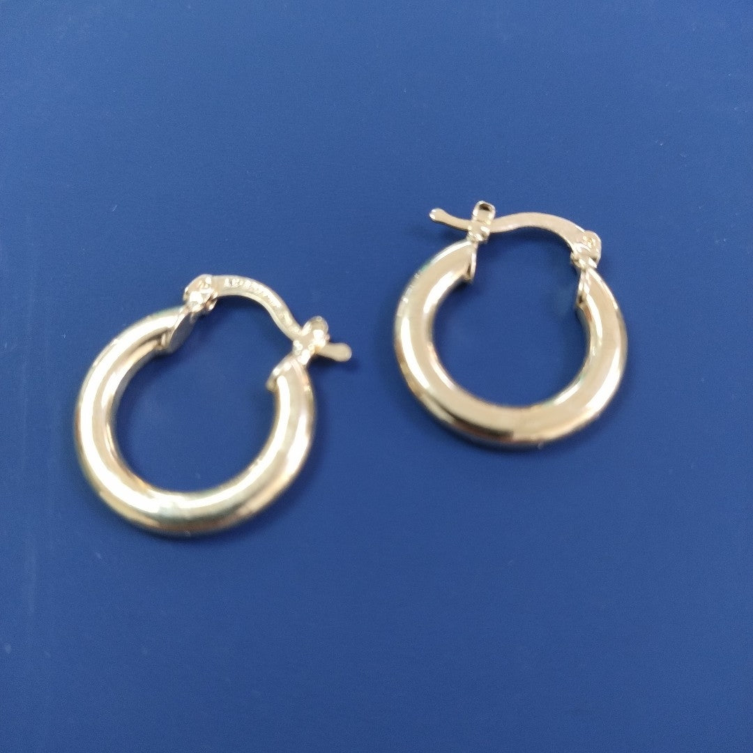 ARETES ARRACADAS 14K 1.5 GR (NUEVO)
